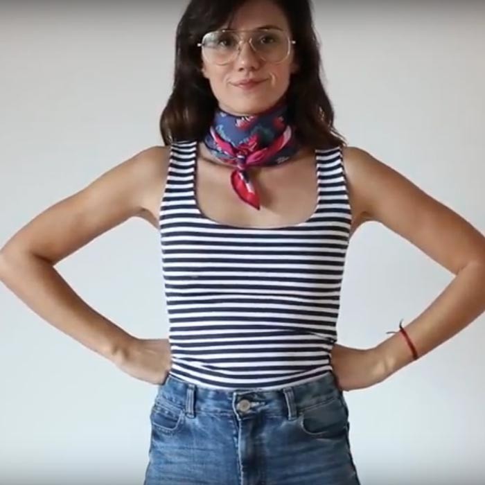 Mil usos del Pañuelo Tutorial 4