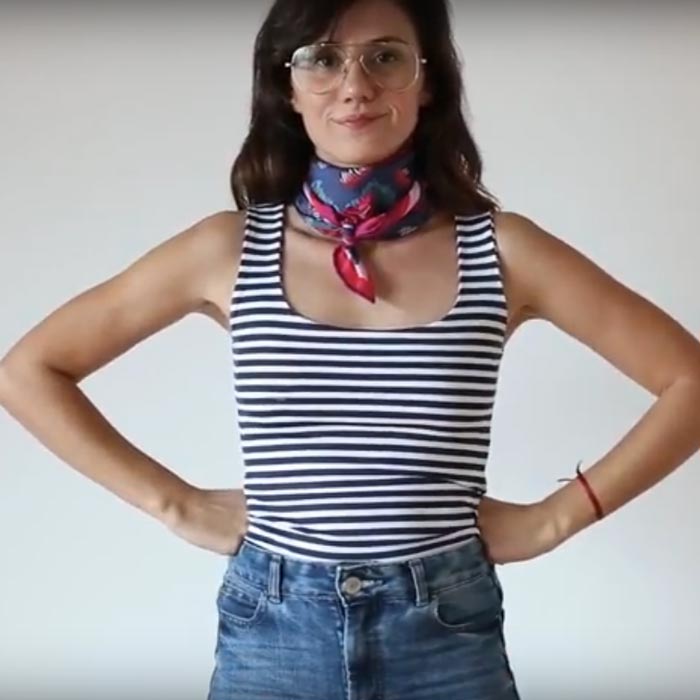 Mil usos del Pañuelo Tutorial 4